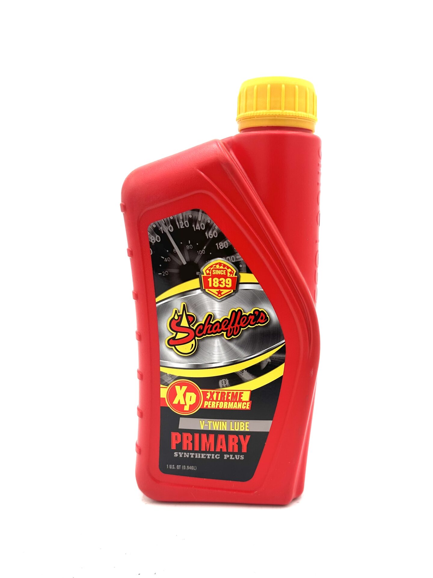 77 Cycles Schaeffer's Primary V-Twin Lube Synthetic Plus. Not for use in combined sump engine/ transmission motorcycles. For use in Harley-Davidson wet primary and primary/ transmission common applications found in Harley-Davidson Sportsters.