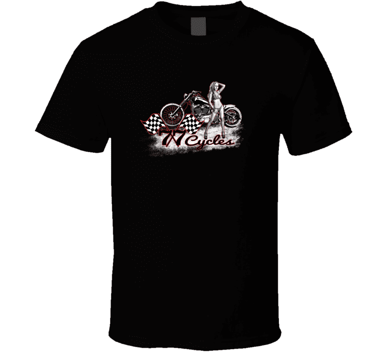 77 Cycles Custom T-Shirt